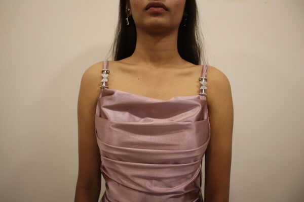 IMG_3363 Slit Bodycon Satin Gown