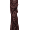 Remove background project (21) Slit Bodycon Satin Gown
