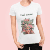 mockup-of-a-woman-showing- Kaafi Sanskari Graphic Tshirt