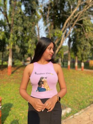 "Pawfect Dost" Graphic Tank Top