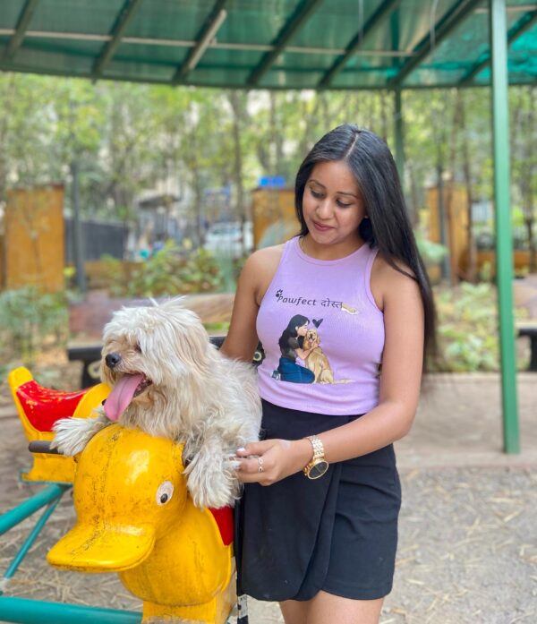 "Pawfect Dost" Graphic Tank Top