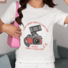 Quirky "Photography Lover" Graphic T Shirt
