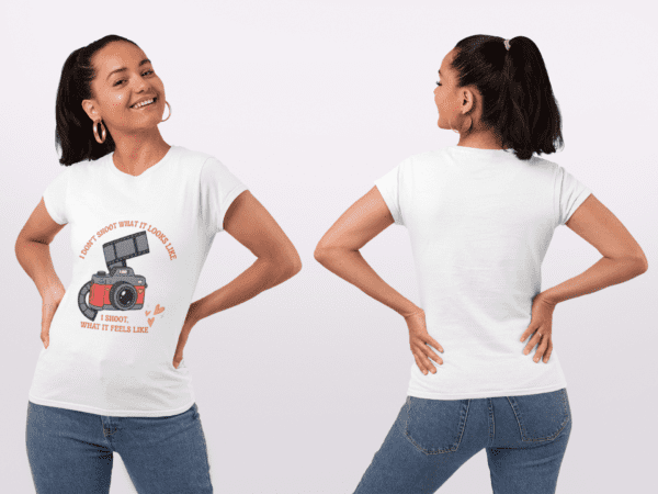 Quirky "Photography Lover" Graphic T Shirt