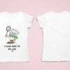 Quirky "Badminton Lover" Graphic T Shirt