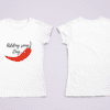 Quirky "Mirchi Zing" Graphic T Shirt