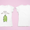 Quirky "Ha-Pea-Ness" Graphic T Shirt