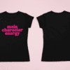Quirky "Main Character Energy" Graphic T Shirt