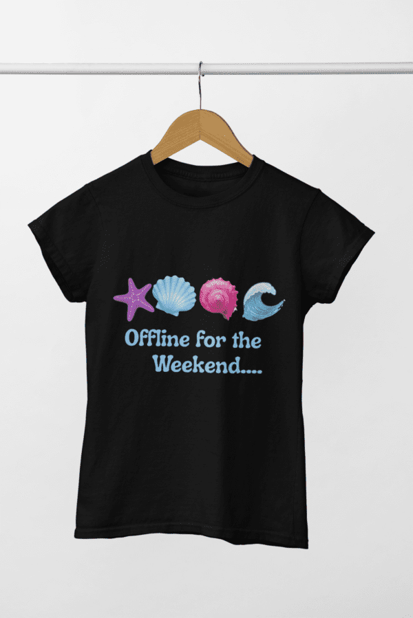 Quirky "Beach Therapy" Graphic T Shirt