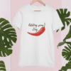Quirky "Mirchi Zing" Graphic T Shirt