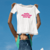 Quirky "Main Character Energy" Graphic T Shirt