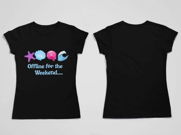 Quirky "Beach Therapy" Graphic T Shirt