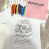 Kids Activity Tshirt+ Set of 10 washable magic colours