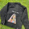 "Miss to Mrs"  Graphic Denim Jacket