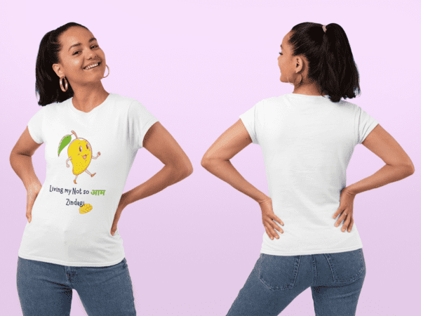 Quirky "Mango Love" Graphic T Shirt