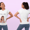 Quirky "Miss to Mrs" Graphic T Shirt