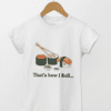 Quirky "Sushi Lover" Graphic T Shirt