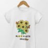 Quirky "Sunflower Bloom" Graphic T Shirt