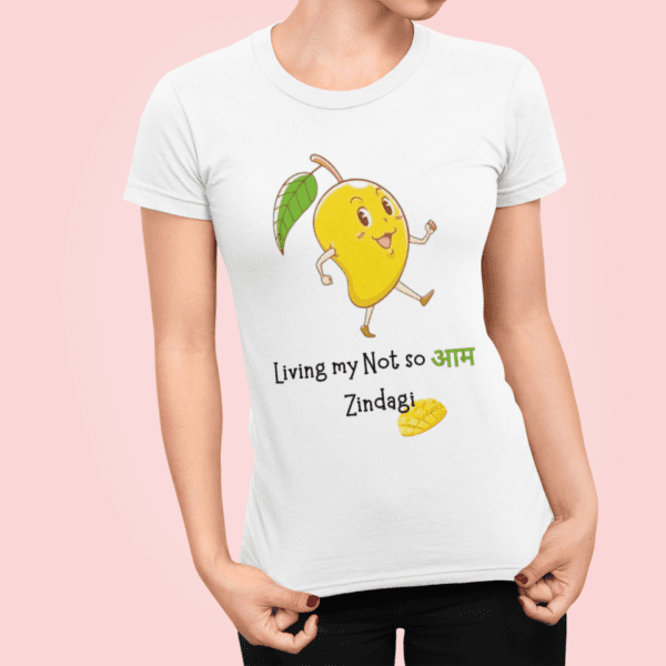 Quirky "Mango Love" Graphic T Shirt