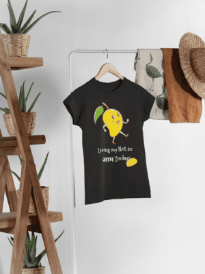Quirky "Mango Lovers" Graphic T Shirt