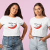 Quirky "Mirchi Zing" Graphic Crop T Shirt