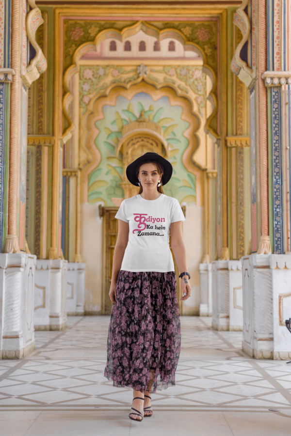 Quirky "Kudiyon ka hein Zamana" Graphic T Shirt