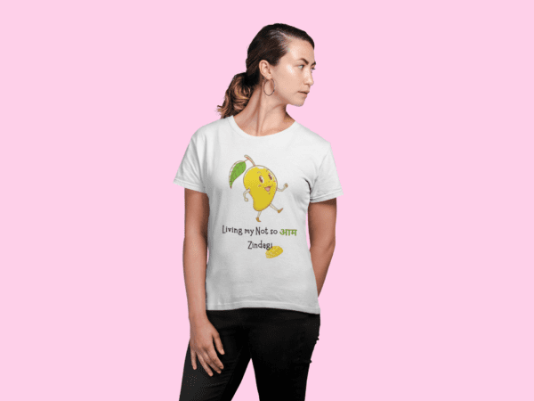 Quirky "Mango Love" Graphic T Shirt